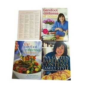Ina Garten Barefoot Contessa Cookbook Collection 3 Book Set Hardcover Slipcase